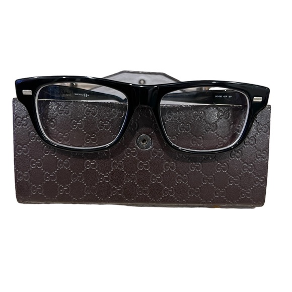 GUCCI Gucci Bio Based QHR03BWEMG Wayfarer Style Frames/Glasses Black Unisex - Picture 13 of 13